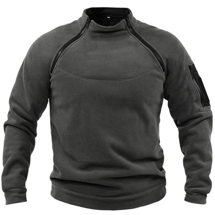 Wygodna męska bluza sportowa Emilio z kieszeniami, wiatroodporna. Doskonała odzież outdoor dla aktywnych mężczyzn.