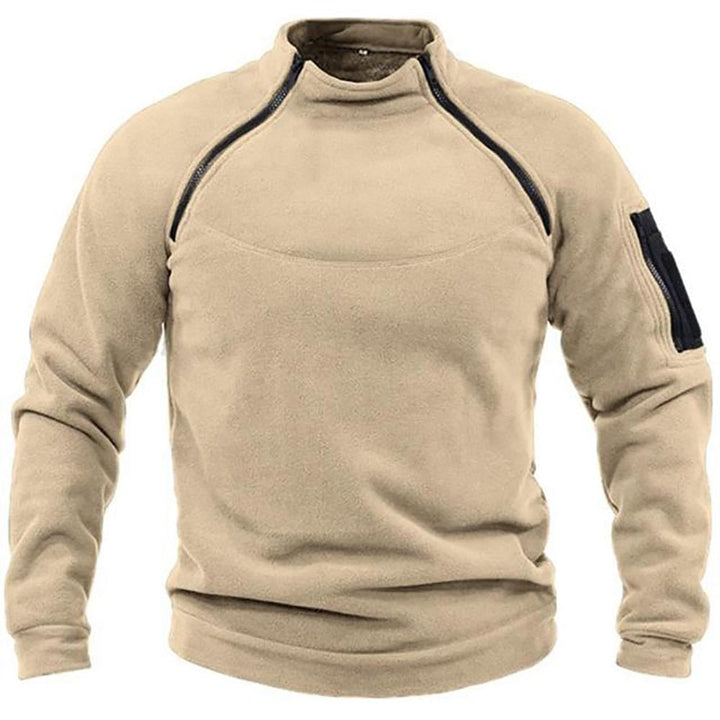 Męska bluza outdoor Emilio, wiatroodporna i funkcjonalna. Praktyczna odzież taktyczna z kieszeniami na zewnątrz.