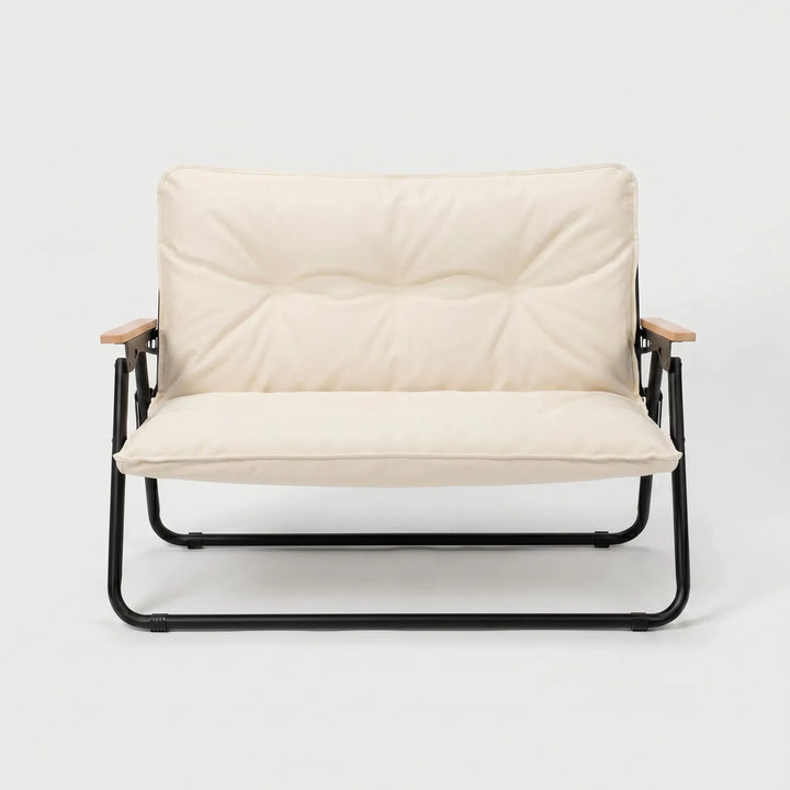 Składana sofa kempingowa dwuosobowa, idealna do podróży. Lekkie i przenośne meble outdoor.