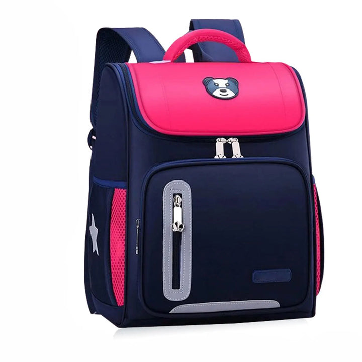 Plecak dziecięcy Cubpack z regulowanymi szelkami i oddychającym panelem na plecach, komfortowy do noszenia.