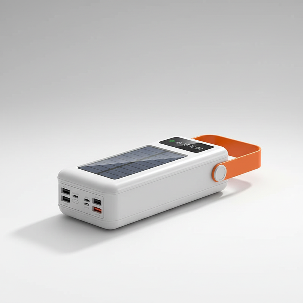 Przenośny powerbank SunPack do zastosowań outdoorowych. Niezawodna ładowarka awaryjna na camping i wędrówki.