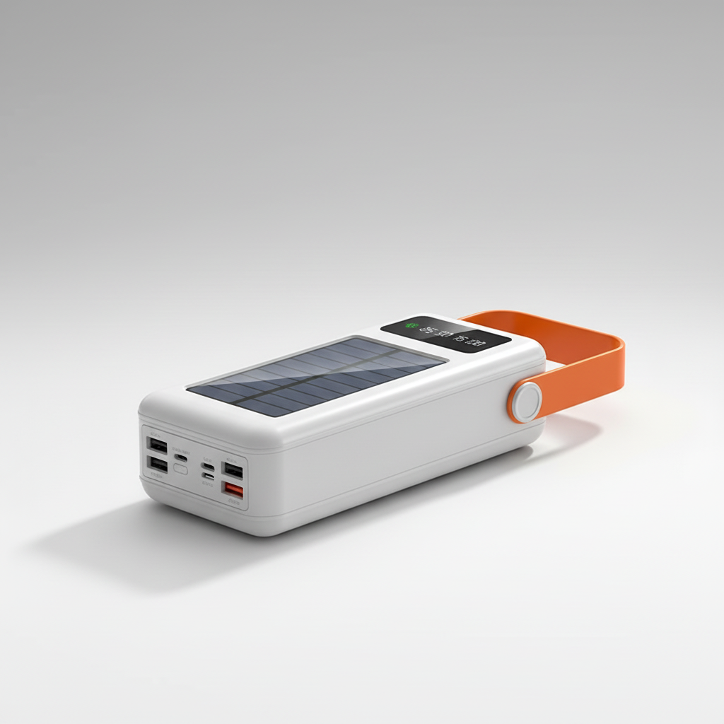 Niezawodny powerbank SunPack, niezbędny element wyposażenia outdoorowego. Zapewnia zasilanie w każdych warunkach.
