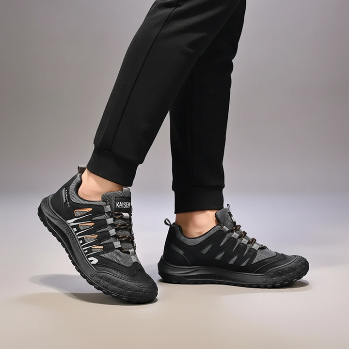 Męskie buty trekkingowe Jared, idealne dla mężczyzn. Komfortowe, stabilne obuwie outdoorowe na szlak, jesień i zimę.