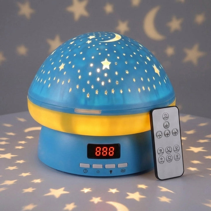 Uniwersalny projektor gwiazd Aurorify, lampa nocna do stworzenia gwiezdnego nieba i nastrojowego oświetlenia.