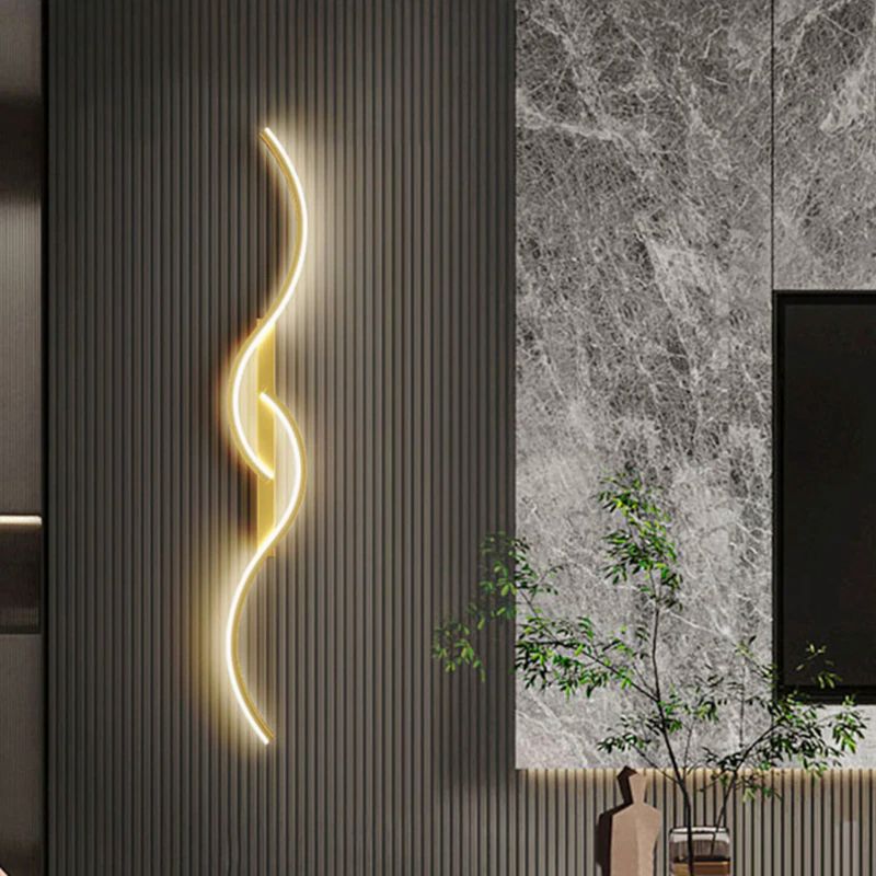 Elegancki kinkiet LED, lampa ścienna, precyzyjne wykonanie. Idealna dekoracja wnętrz.