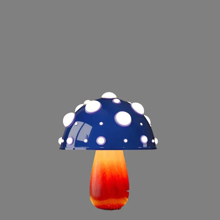 Lampa stołowa LED Grzybek, nowoczesny design. Wygodne ładowanie USB, do sypialni, biura.