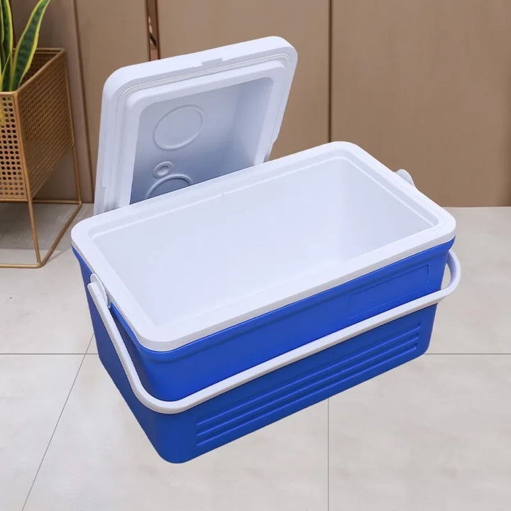 Duża, izolowana lodówka turystyczna Elric 30L, zapewniająca długie chłodzenie. Must-have na podróże i outdoor.