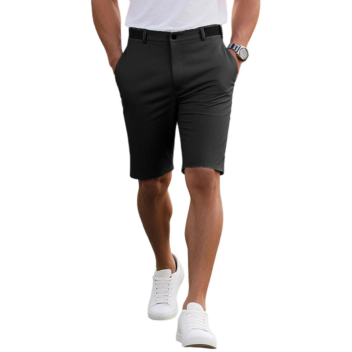 Uniwersalne męskie szorty slim fit. Casualowe spodenki męskie idealne na lato, modny krój.