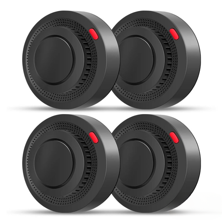 Inteligentny czujnik dymu WiFi SafeSense. Alarm 85dB. Niezbędny do bezpieczeństwa domu.