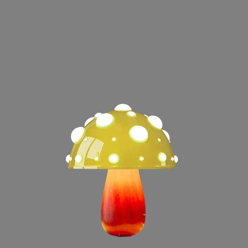 Lampa stołowa LED Grzybek, z USB. Idealna do sypialni, salonu lub gabinetu.
