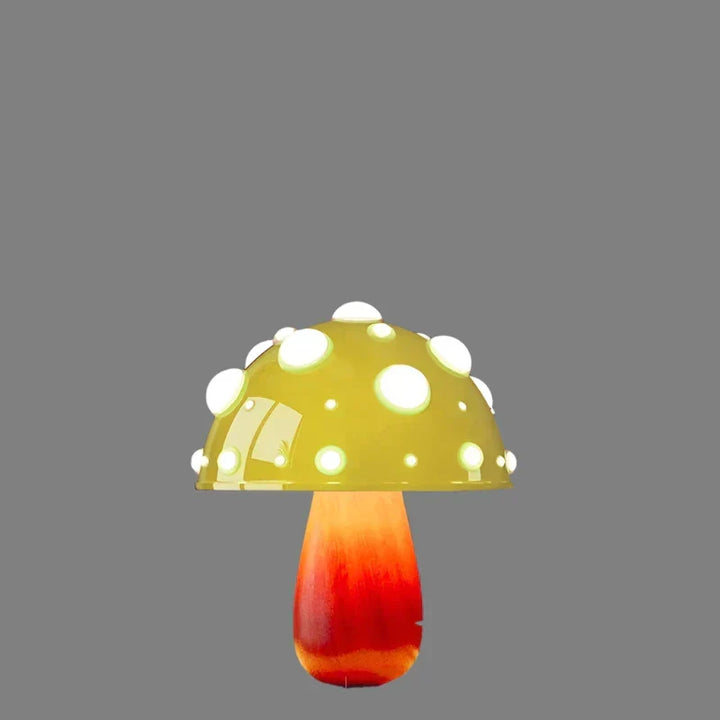 Lampa stołowa LED Grzybek, z USB. Idealna do sypialni, salonu lub gabinetu.