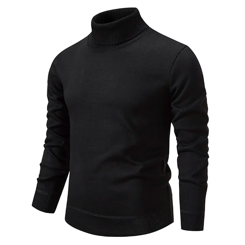 Uniwersalny męski golf Léon. Miękki dzianinowy sweter, klasyka mody męskiej. Komfort i elegancja na jesień/zimę.