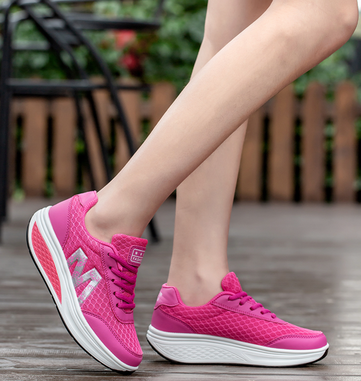 Damskie buty sportowe z technologią amortyzacji i wkładką korekcyjną. Idealne sneakersy do chodzenia na co dzień.