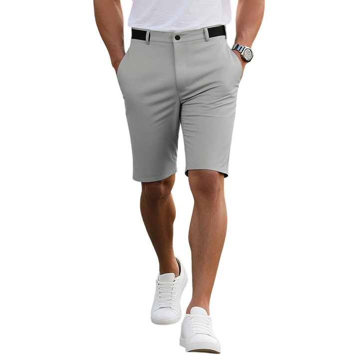 Stylowe męskie szorty casual slim fit. Spodenki męskie na lato, doskonałe do codziennych outfitów.