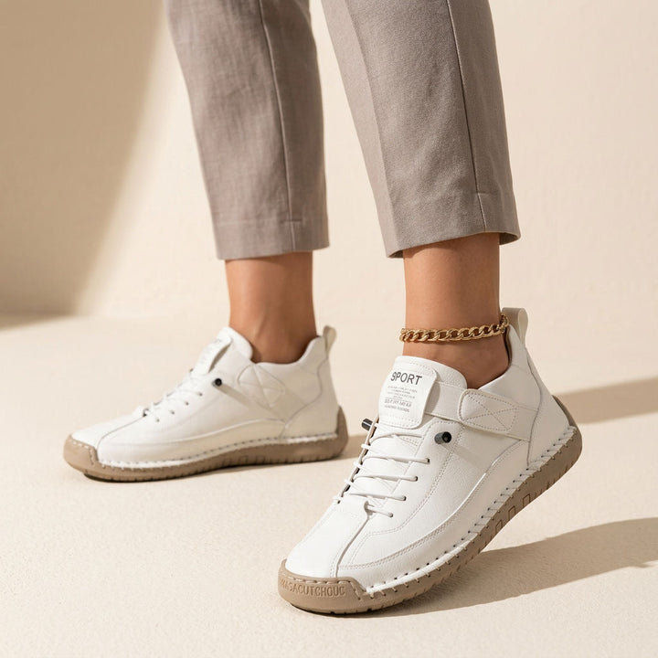 Damskie wsuwane sneakersy, lekkie i wygodne. Idealne obuwie na co dzień, w sportowym stylu casual.