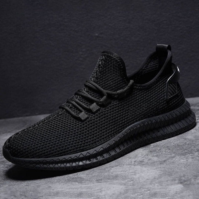 Lekkie sneakersy męskie do biegania i spacerów. Sportowe buty siatkowe, wygodne i oddychające na lato.
