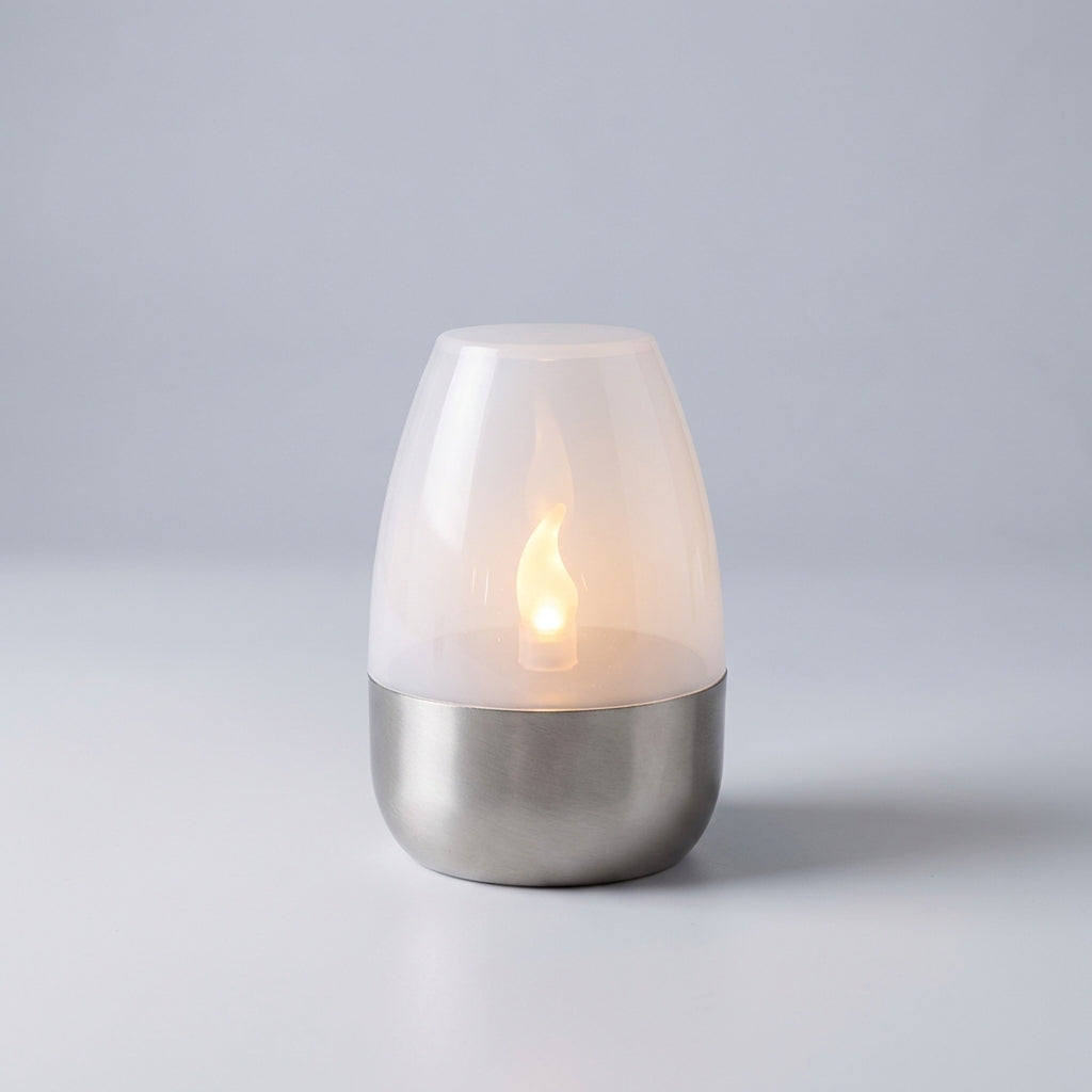 Lampa solarna LED z efektem świecy, NoctiBeam, nastrojowe oświetlenie ogrodu, bezprzewodowa dekoracja.