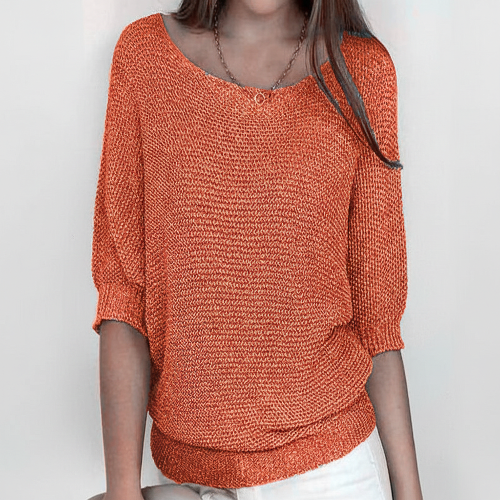 Damski sweter nietoperz – luźny, elegancki, casualowy. Must-have w jesienno-zimowej modzie.