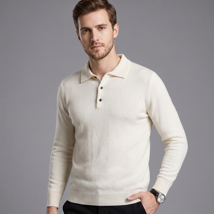 Męska koszulka polo, elegancka i wygodna, idealna do stylizacji smart casual. Moda męska.