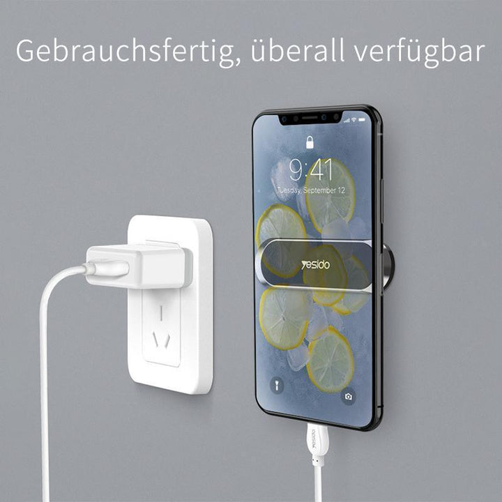 Samochodowy uchwyt magnetyczny na telefon z bezśladowym mocowaniem, uniwersalny i pewny.