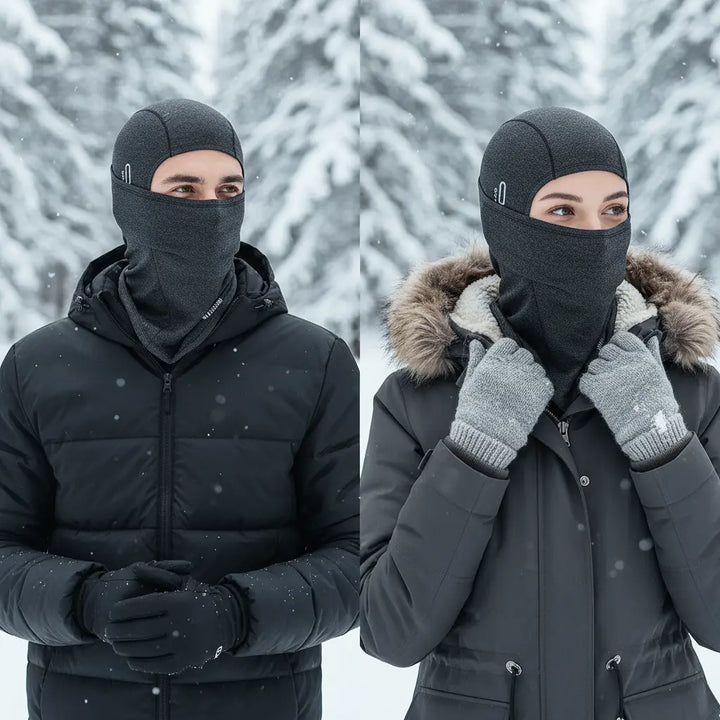 Unisex zimowa czapka sportowa FleeceGuard, idealna na narty, bieganie i zimowe aktywności.