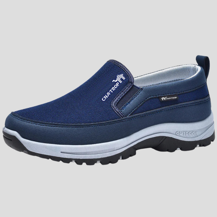 Stylowe męskie buty sznurowane, zapewniające komfort i wsparcie stopy. Antypoślizgowe obuwie idealne na co dzień.