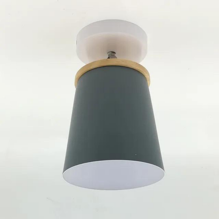 Stylowa lampa sufitowa Macaron. Designerskie oświetlenie LED do pokoju, salonu, sypialni.
