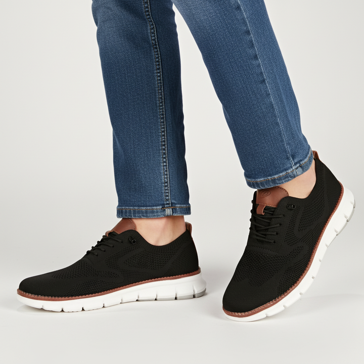Męskie wegańskie buty Adrian w stylu casual. Lekkie, wygodne i uniwersalne obuwie do codziennych stylizacji.