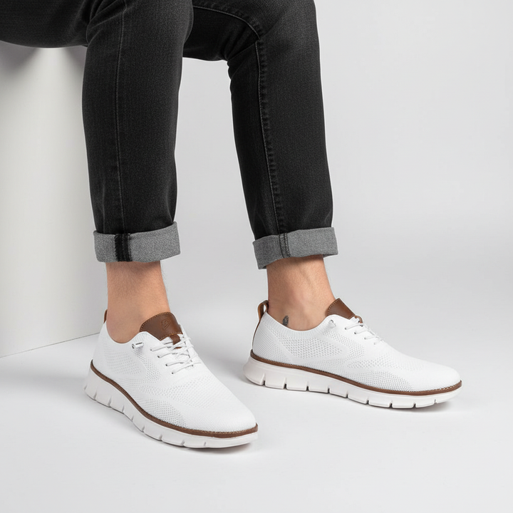 Komfortowe wegańskie obuwie męskie Adrian. Stylowe sneakersy, idealne na jesień, dostępne w różnych kolorach.