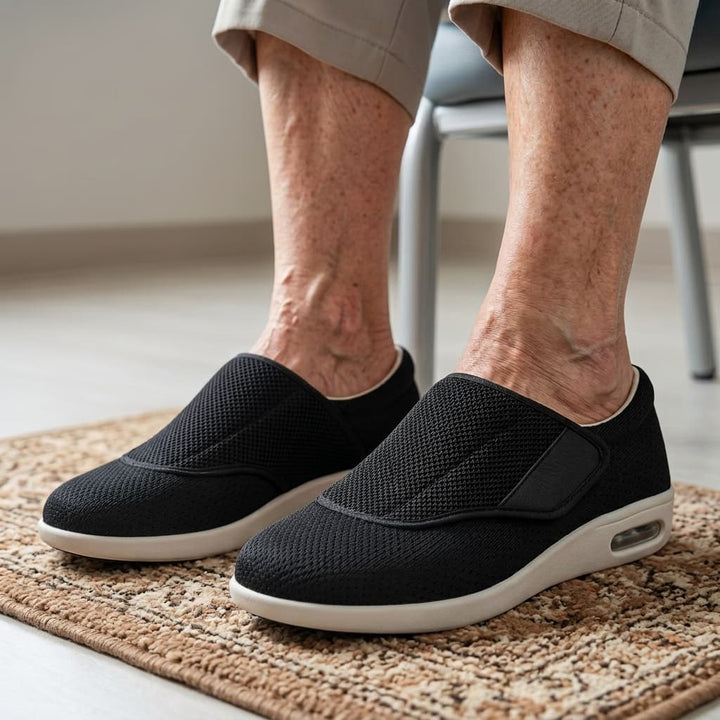 Wygodne męskie sneakersy wsuwane, lekkie i idealne do chodzenia, dla codziennego komfortu.
