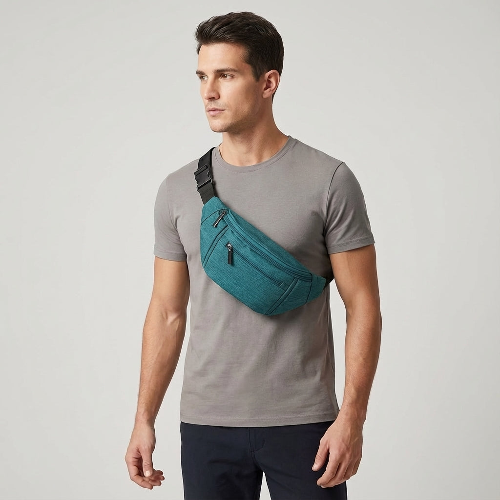 Uniwersalna torba na ramię GoSling, model crossbody unisex. Regulowana, idealna dla aktywnych, do miasta i poza nim.