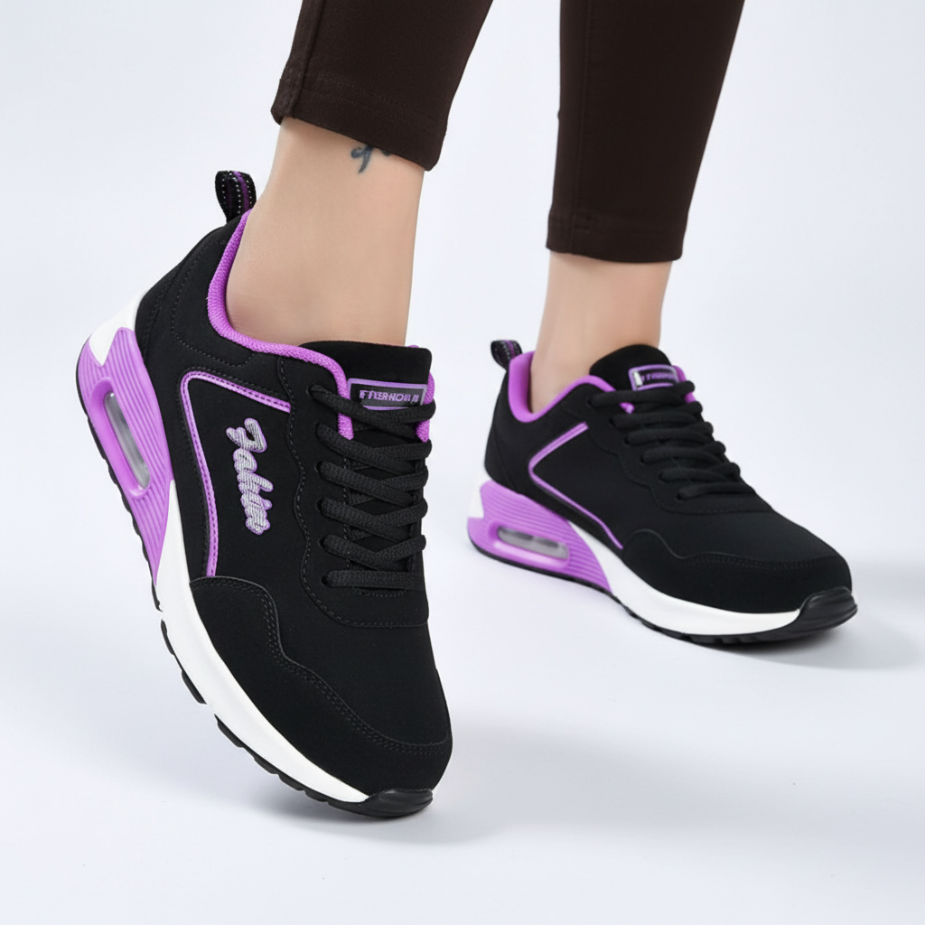 Wygodne damskie obuwie codzienne. Lekkie i komfortowe buty sportowe, doskonałe do miejskich aktywności.