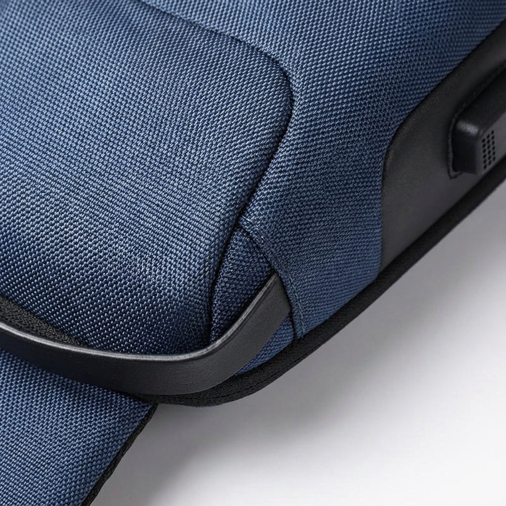 Unisex torba crossbody wodoodporna z USB, antykradzieżowa, idealna do miasta i podróży, na tablet i akcesoria.