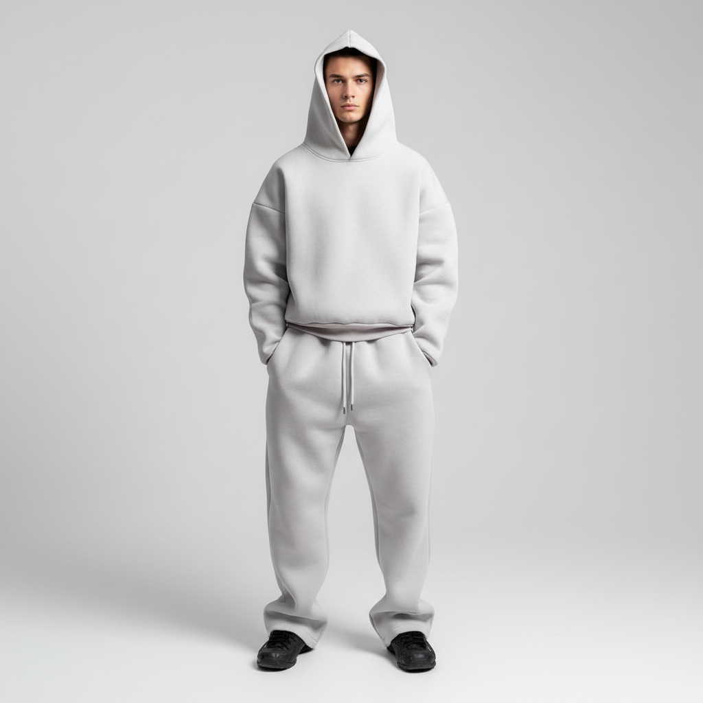 Komfortowy męski komplet dresowy Samuel, idealny jako loungewear oraz do relaksu w stylu oversize.