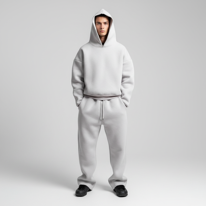 Komfortowy męski komplet dresowy Samuel, idealny jako loungewear oraz do relaksu w stylu oversize.