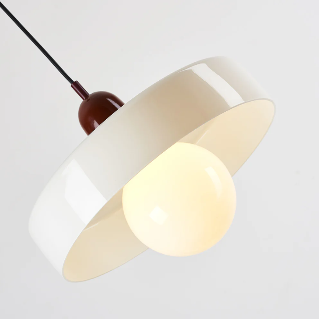 Designerska lampa LED GloboLuxe, oświetlenie sufitowe, do sypialni, szklana.