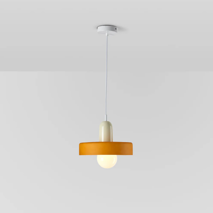 Nowoczesna lampa wisząca LED GloboLuxe, szklana, do salonu, nastrojowe światło.