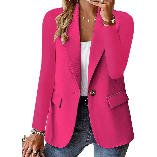 Biznesowa marynarka damska Celeste, taliowana i jednorzędowa, perfekcyjna do formalnych stylizacji.