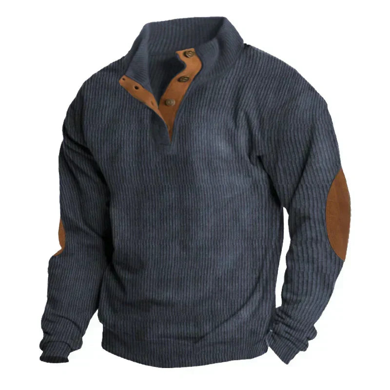 Męski sweter Armand, klasyczny styl jesienno-zimowy, ciepły i elegancki. Idealny do casualowych stylizacji.