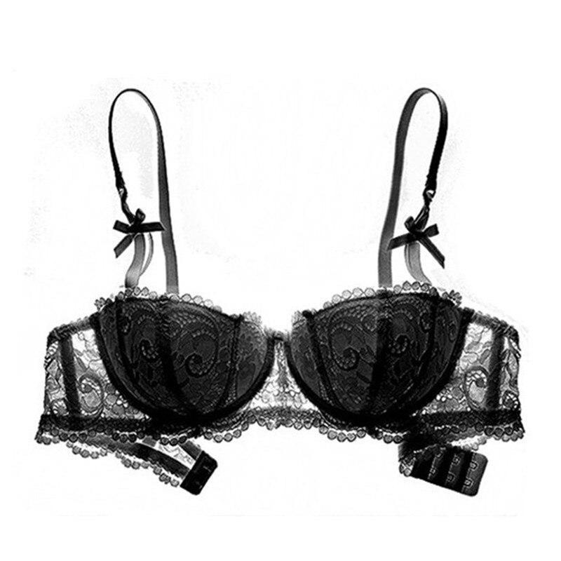Damska bielizna: koronkowy biustonosz bardotka usztywniany z fiszbinami i kokardkami. Komfort i wsparcie.