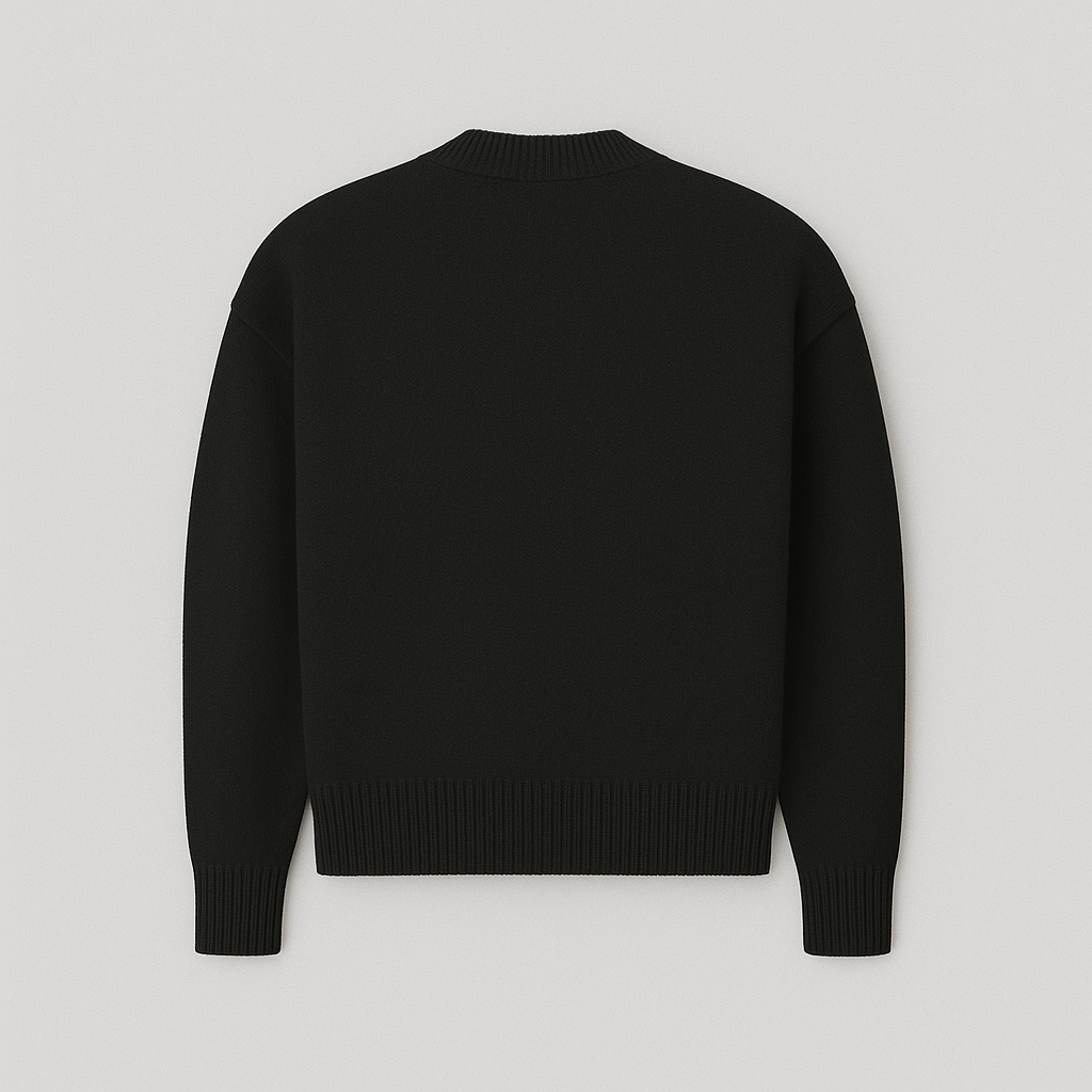 Casualowy sweter oversize z motywem serca, bluzka damska idealna do codziennych outfitów.