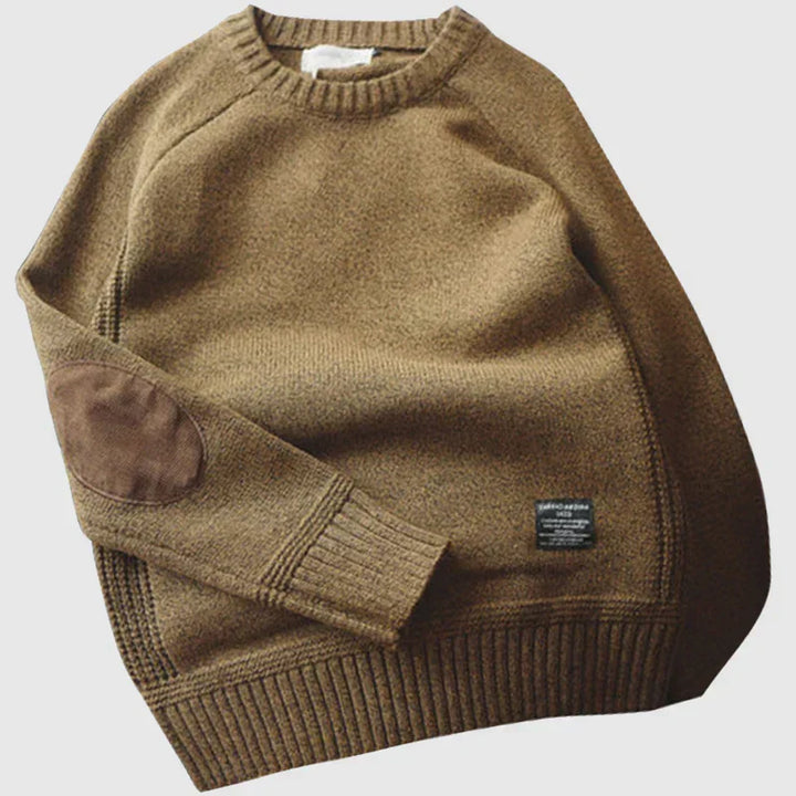 Ciepły sweter wełniany unisex Haven, idealny na jesień i zimę, komfortowy i stylowy design.