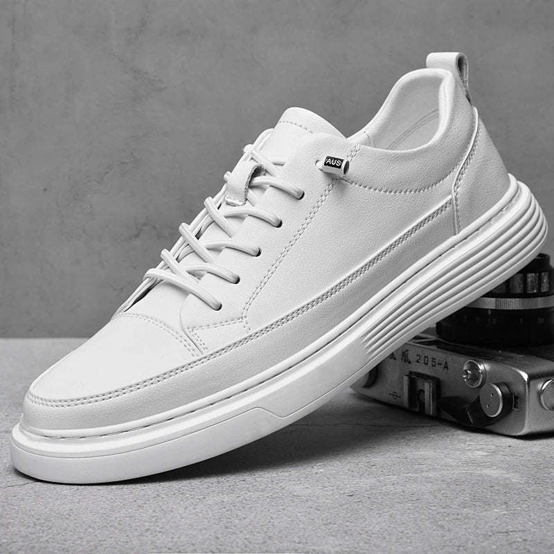 Męskie sneakersy niskie, idealne na co dzień. Wygodne obuwie męskie w sportowym stylu na wiosnę i lato.
