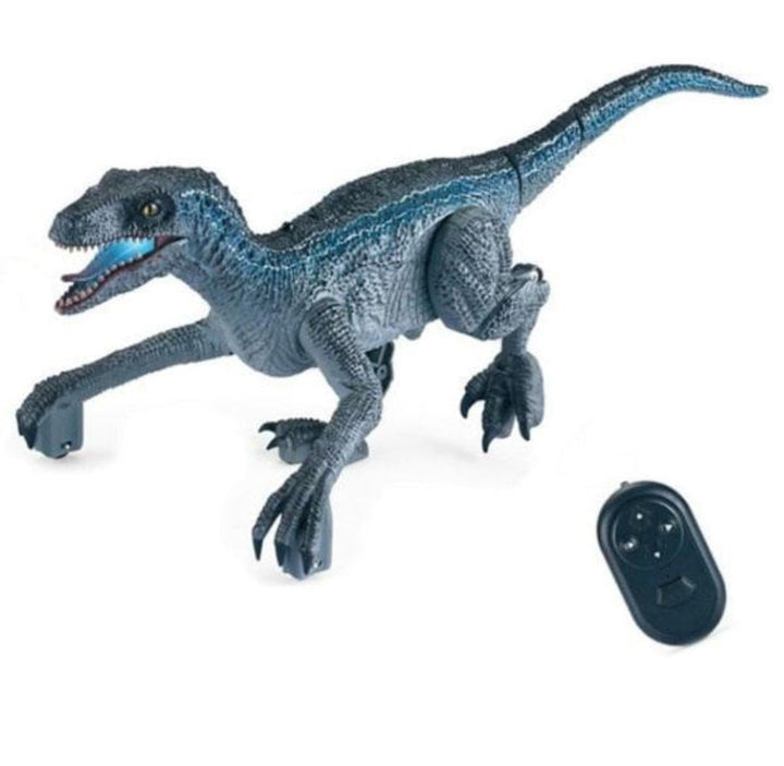 Realistyczny dinozaur welociraptor zabawka ze zdalnym sterowaniem dla dzieci, idealny prezent.