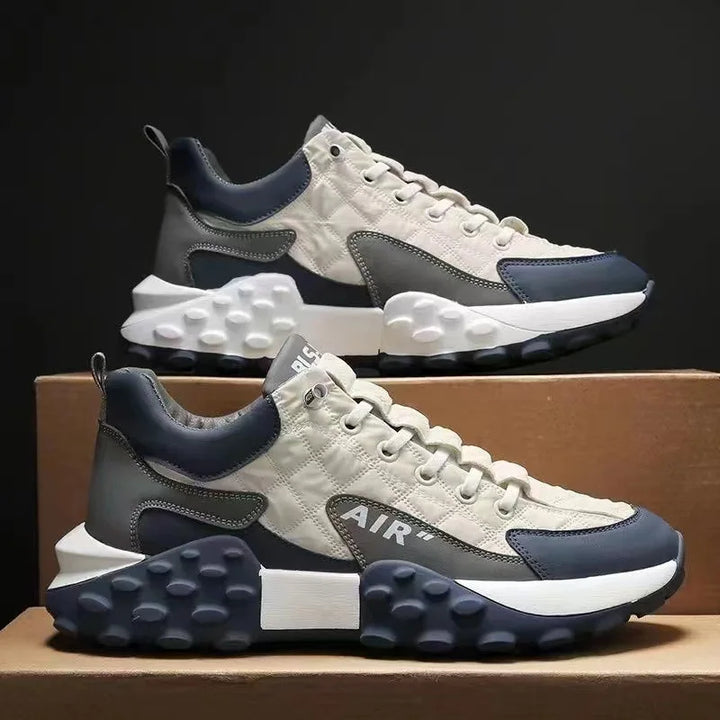 Lekkie męskie sneakersy ortopedyczne Adrian. Komfortowe buty na co dzień, wspierające stopy.