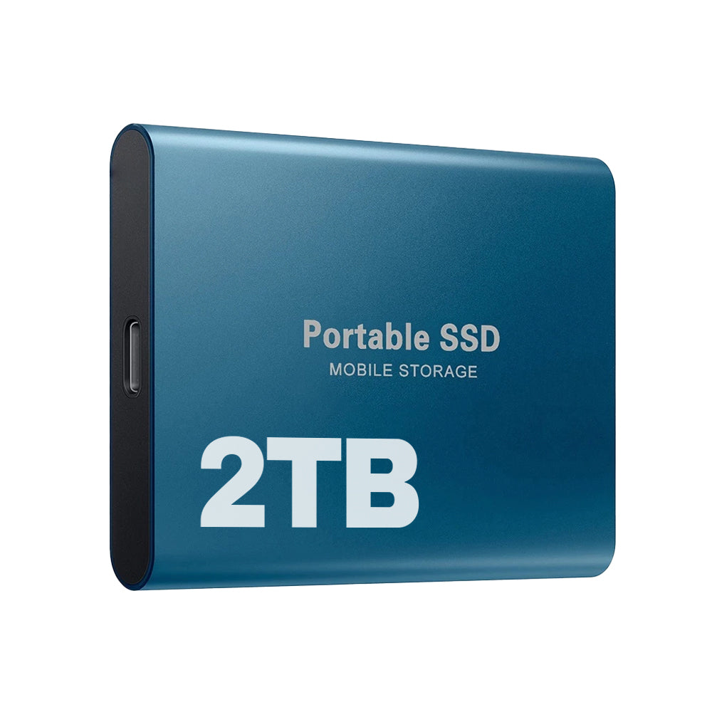 Niezawodny dysk SSD zewnętrzny 2TB USB-C, bezpieczna i szybka pamięć.
