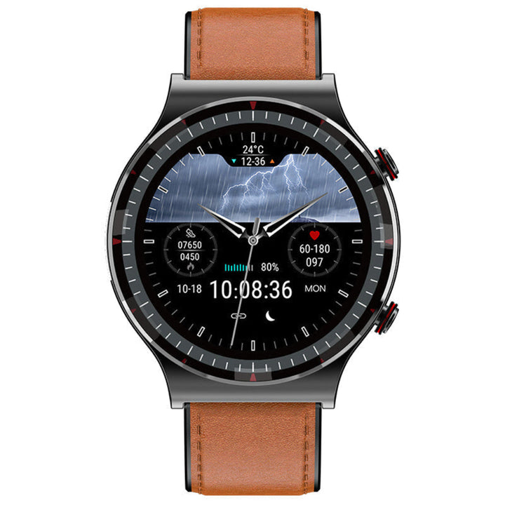 Elegancki smartwatch z EKG, pomiarem tętna, saturacji i monitor snu. Niezbędny zegarek dla zdrowia i fitnessu.