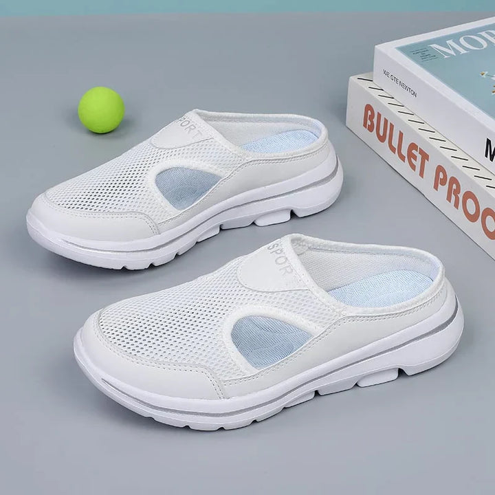 Ortopedyczne, wsuwane buty damskie do noszenia na co dzień. Komfortowe i eleganckie obuwie casual.