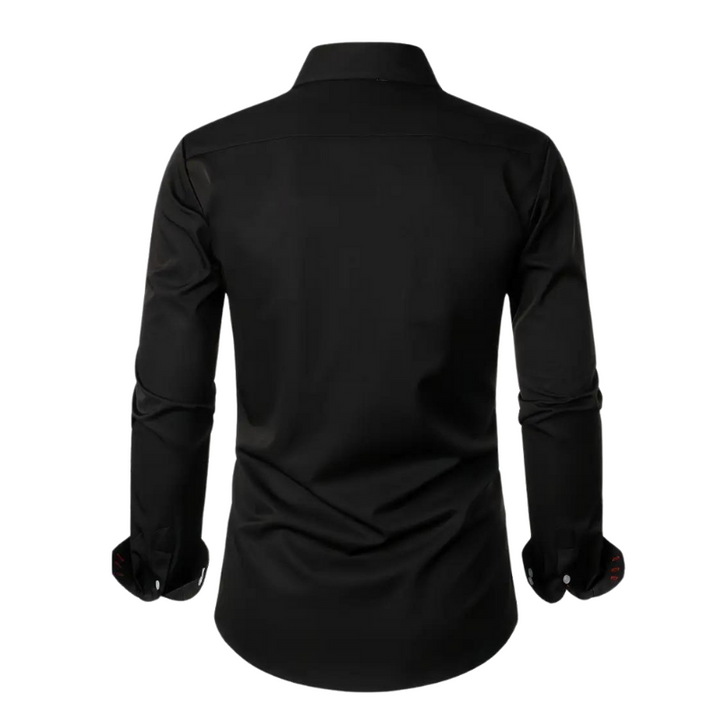 Nowoczesna męska koszula imprezowa slim fit Matteo. Elegancka koszula na przyjęcia, wesela i specjalne okazje.