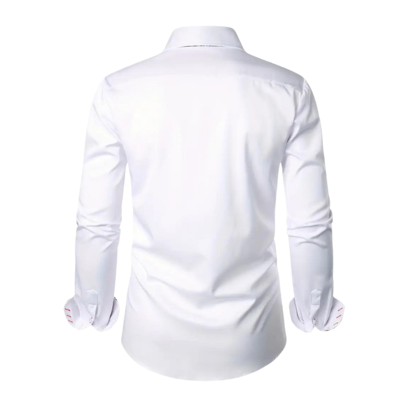 Męska koszula wizytowa slim fit Matteo. Idealnie dopasowana, modna koszula na przyjęcia i eleganckie imprezy.